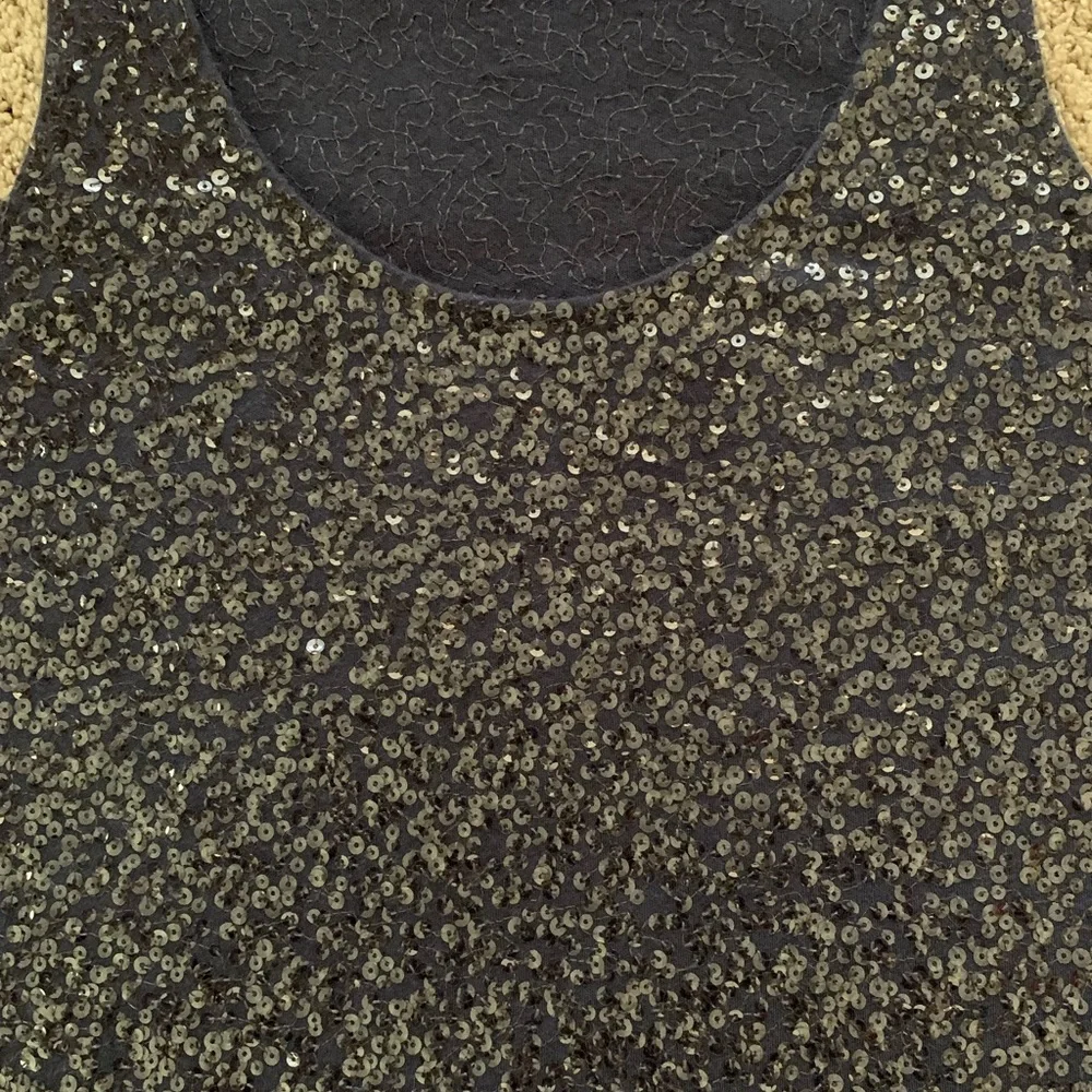 J. Crew sequined tank top
